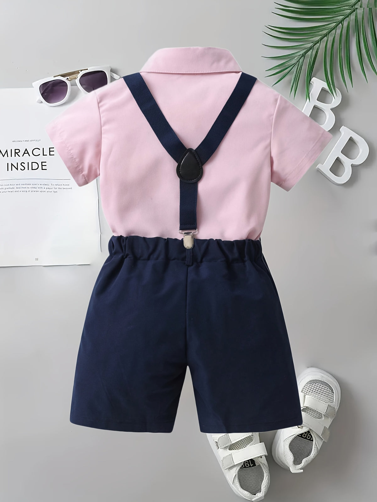 Tenue garçon élégante 4 pièces