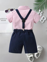 Tenue garçon élégante 4 pièces