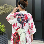 Kimono traditionnel japonais pour femme