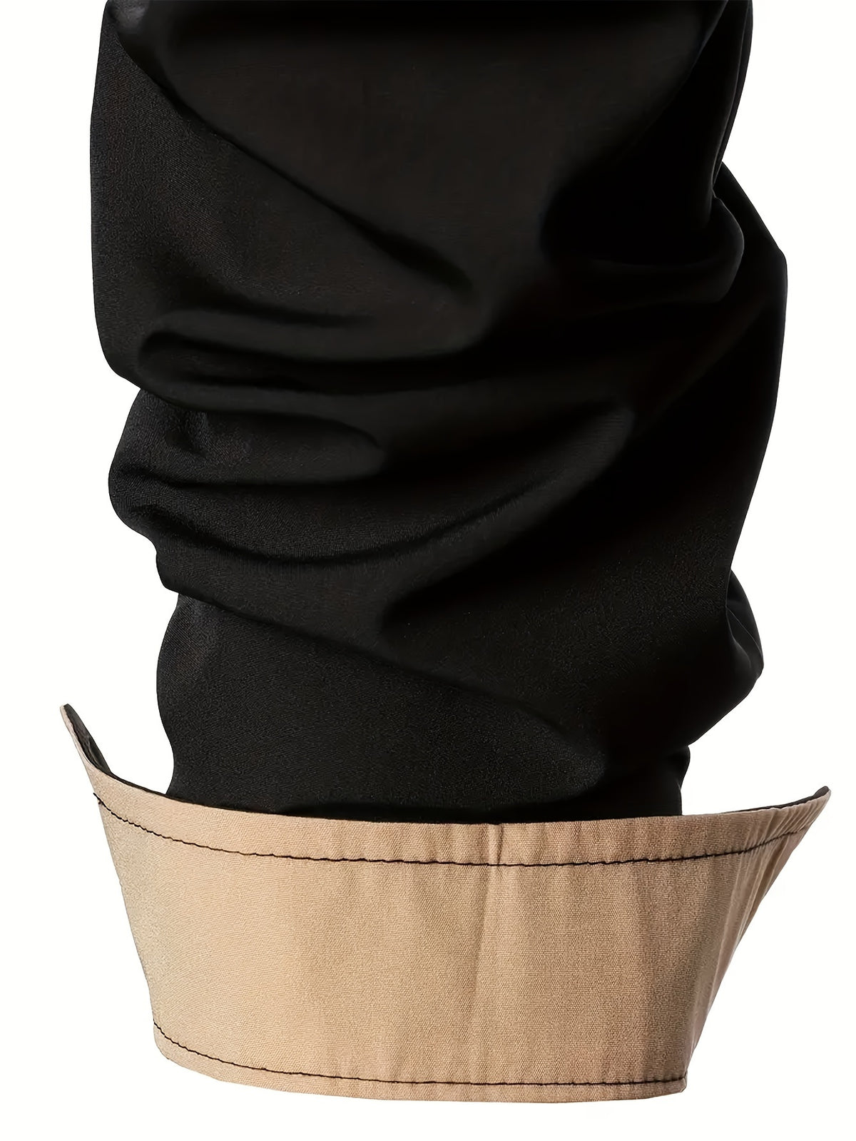 Chemise élégante noire pour homme