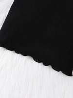 Ensemble élégant à carreaux pour fille 3pcs